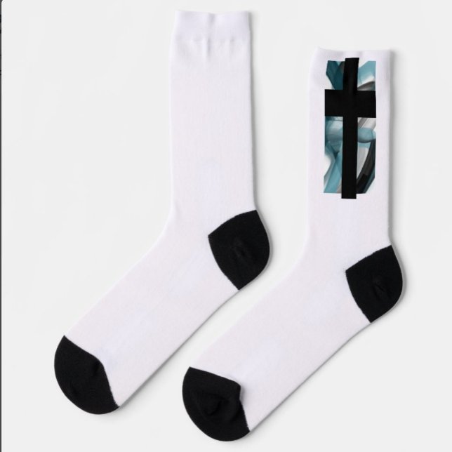 Unisex Socks Trend Abstrakt Blauer Ozean Socken (Von Creator hochgeladen)