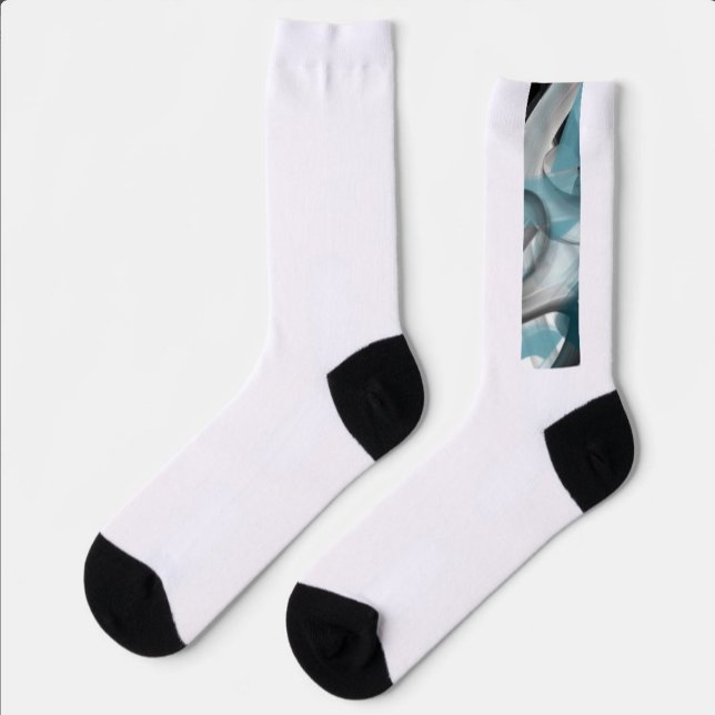 Unisex Socks Trend Abstrakt Blauer Ozean Socken (Von Creator hochgeladen)