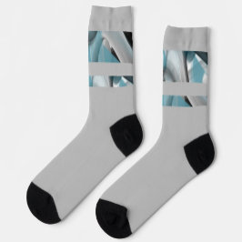 Unisex Socks Trend Abstrakt Blauer Ozean Socken