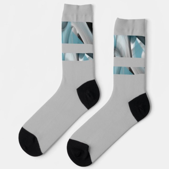 Unisex Socks Trend Abstrakt Blauer Ozean Socken (Von Creator hochgeladen)