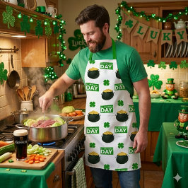Unisex St Patricks Day Schürze