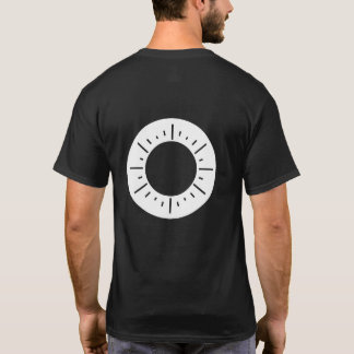 Unisex Sun Star White Kontur Illustration Cartoon T-Shirt