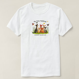 Unisex-T-Shirt Meine Haustiere T-Shirt