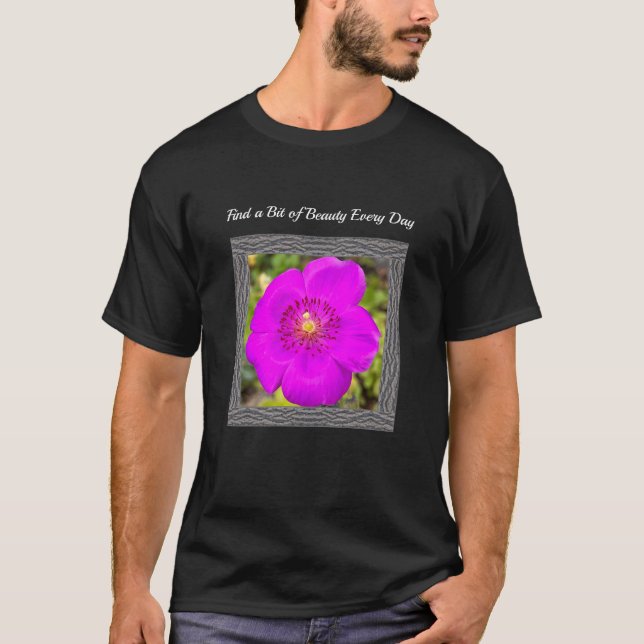 Unisex T - Shirt mit Brilliant Cistanthe (Vorderseite)