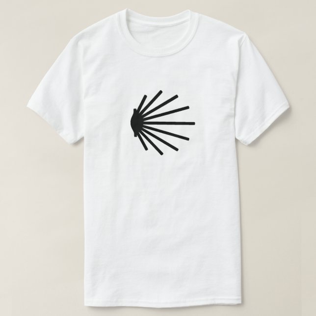 Unisex T-Shirt Saint James Way (Design vorne)