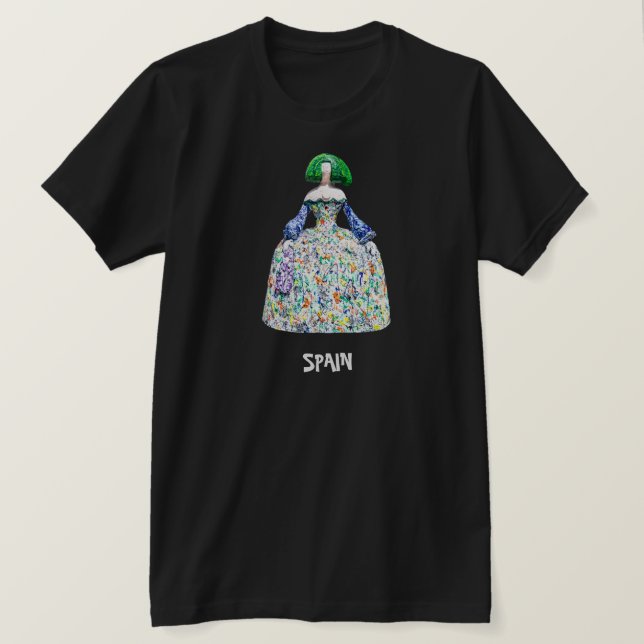 Unisex T - Shirt Spanien (Design vorne)
