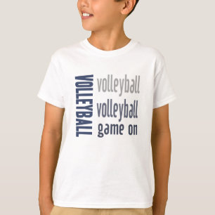 Unisex-Volleyball-Game-On-Kinder-T-Shirt T-Shirt