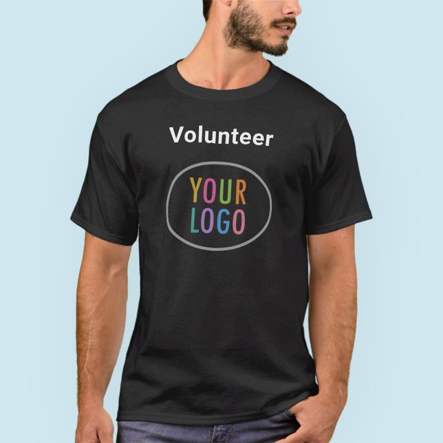 Unisex Volunteer T - Shirt Benutzerdefiniertes Log (MISOOK Men’s Volunteer T-Shirt with Logo)