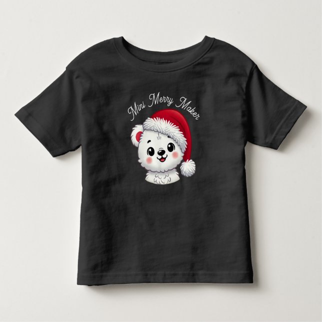 Unisex Weihnachtskind-Shirt Kleinkind T-shirt (Vorderseite)