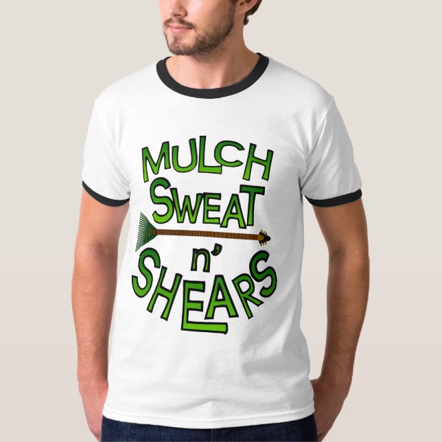 Unisexwecker-Laubdecken-Logo T-Shirt (Vorderseite)