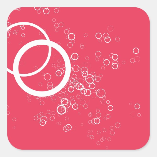 Unison-Aufkleber (groß) Quadratischer Aufkleber (Vorderseite)