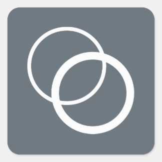 Unison-Aufkleber Quadratischer Aufkleber