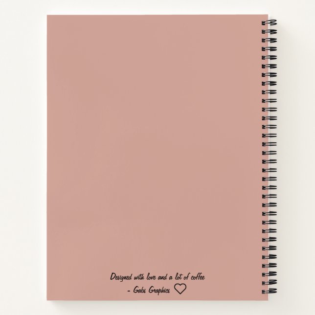 Unison-Notebook Notizbuch (Rückseite)