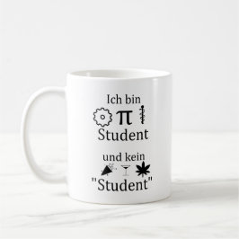 Unispruch "MINT Student" Geschenk, Studenten Kaffeetasse