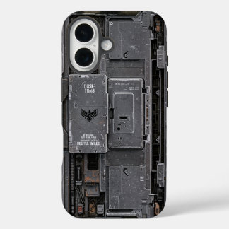 UNIT-77 #011: Obsidian Gate of UNIT-77 Black Wing iPhone 16 Hülle