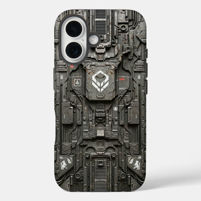 UNIT-77 #018: Signal Parallax Gate Case-Mate iPhone Hülle (Rückseite)