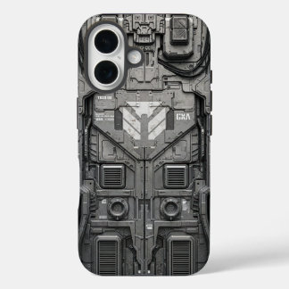 UNIT-77 #019: Chaos-Wirbel iPhone 16 Hülle