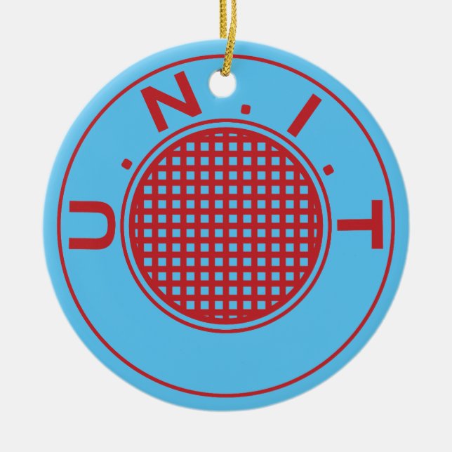 UNIT Ornament Blau (Vorne)