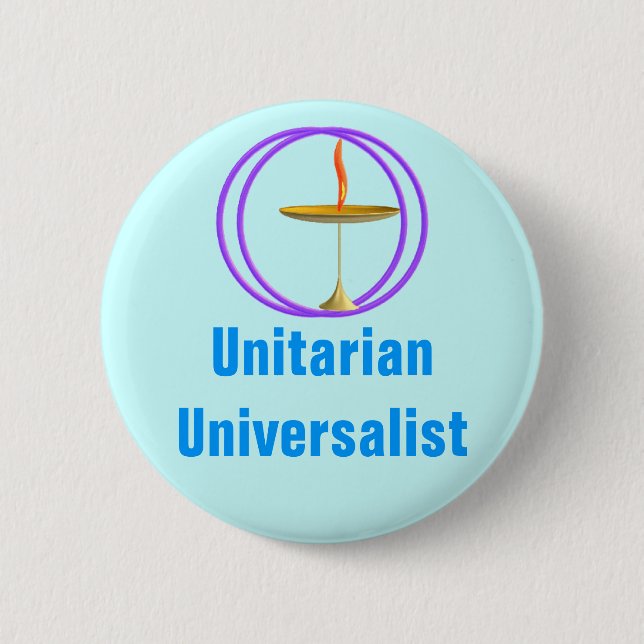 Unitarian universalistisch button (Vorderseite)