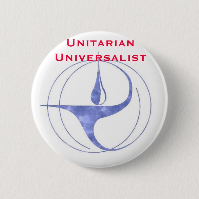 Unitarian universalistisch button (Vorderseite)