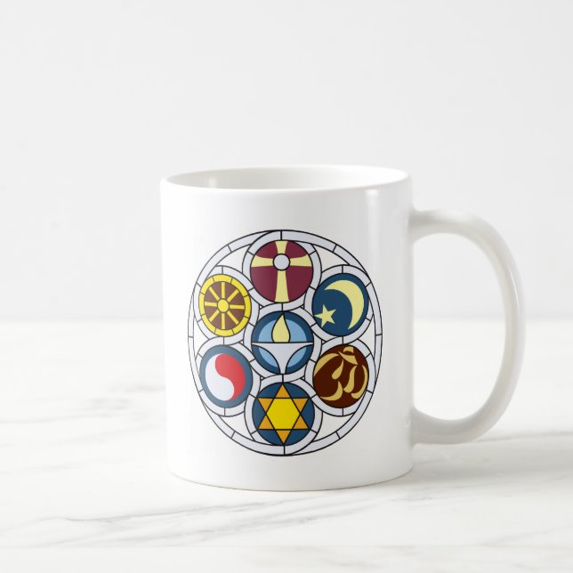 Unitarische universalistische Waren Kaffeetasse (Rechts)