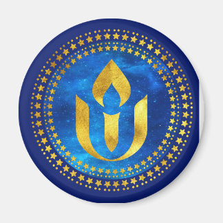 Unitaristische Universalismus in einem nächtlichen Magnet