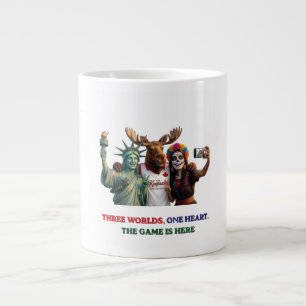 United 2026 Unity Selfie Wasserflasche Jumbo-Tasse