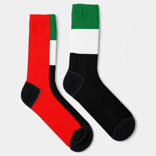 United Arab Emirates Flag Patriotic VAE National Socken