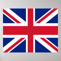 United/British/Union Jack Flag Poster