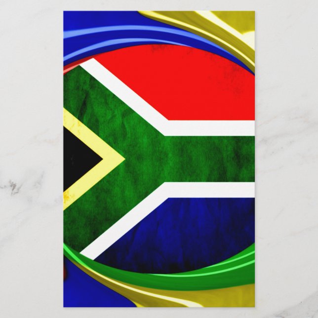 United by Beauty: South African Flag Design (Vorderseite)