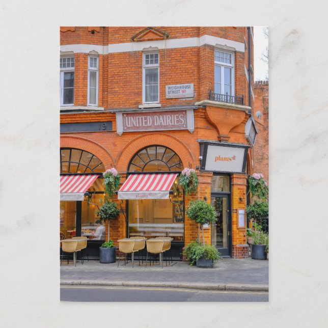 United Dairy Gebäude, London UK Postcard Postkarte (Vorderseite)