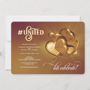 United Gold Party Einladung