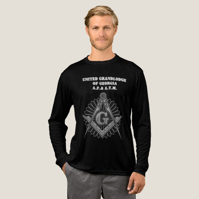 United Grandlodge Tri-Blend Shirt (Volle Vorderseite)