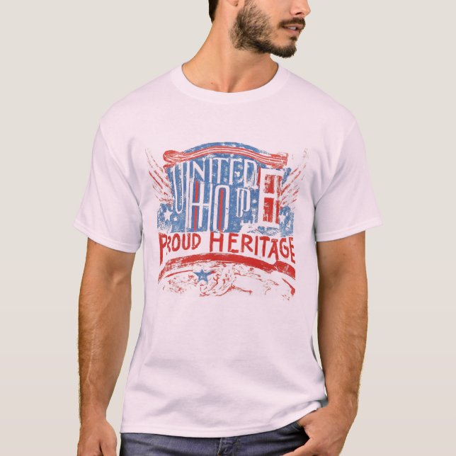 United Hope Proud Heritage T. Shirt (Vorderseite)