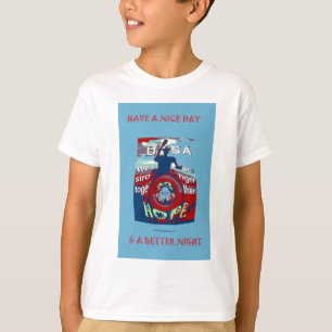 United in Hope: Stronger Together - USA Art Print T-Shirt