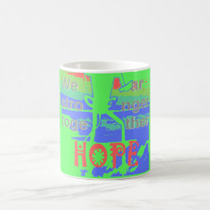 United in Hope: Stronger Together - Vibrannt USA Tasse