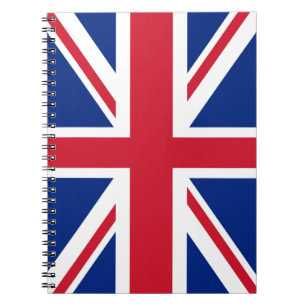 United Kingdom Flag Notizblock