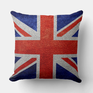 United Kingdom Flag Vintag Kissen