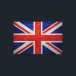 United Kingdom Flag Vintag Leinwanddruck<br><div class="desc">Flagge des Vereinigten Königreichs Vintag. Design ist auf anderen Produkten erhältlich.</div>