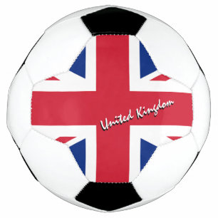 United Kingdom Football & British Flag / Sports Fußball