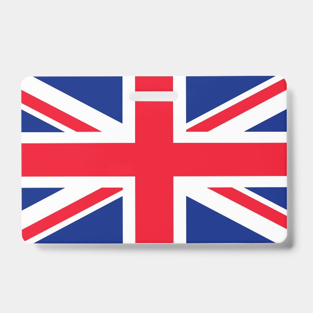 United Kingdom Jack Flag Ausweis (Vorderseite)