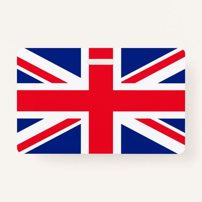 United Kingdom Jack Flag Ausweis (Vorderseite)