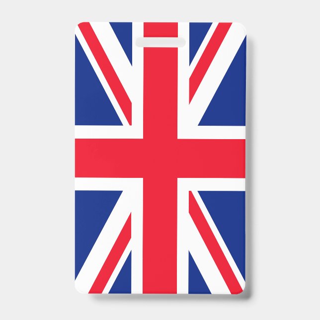 United Kingdom Jack Flag Ausweis (Vorderseite)