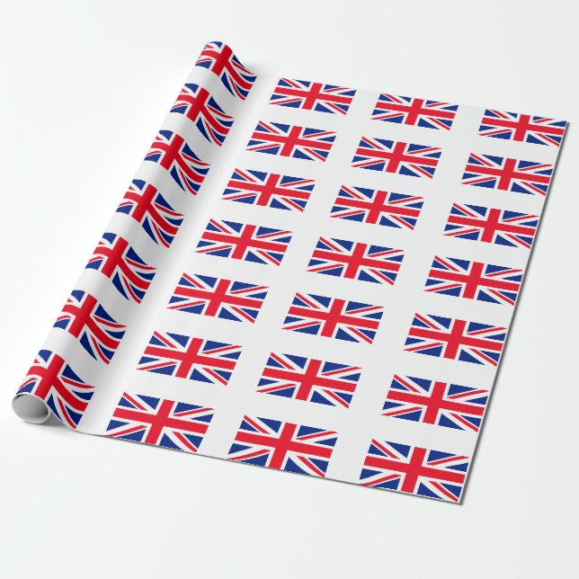 United Kingdom Jack Flag Geschenkpapier (Ungerollt)