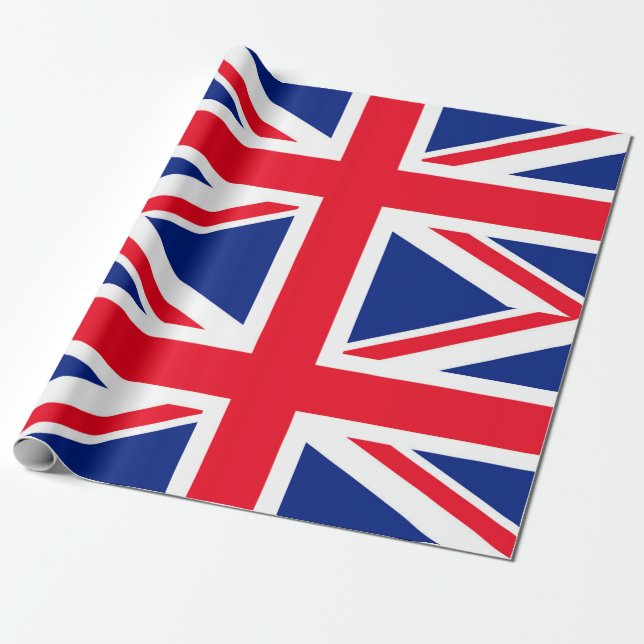 United Kingdom Jack Flag Geschenkpapier (Ungerollt)