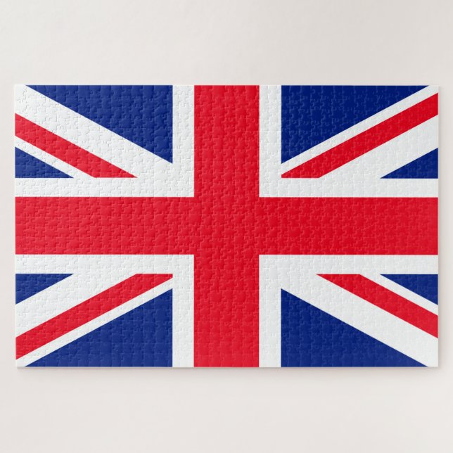 United Kingdom Jack Flag Puzzle (Horizontal)