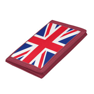 United Kingdom Jack Flag Tri-fold Geldbeutel