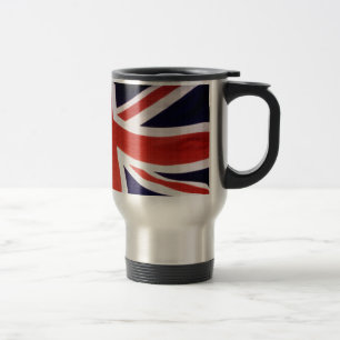 United Kingdom Jack Patriotic Travel Mug Reisebecher
