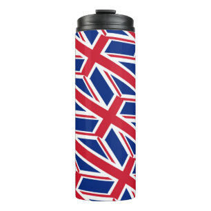 United Kingdom Travel Mug, patriotic British Flag Thermosbecher