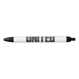 United Laboratories Logo Black Ink Pen Kugelschreiber